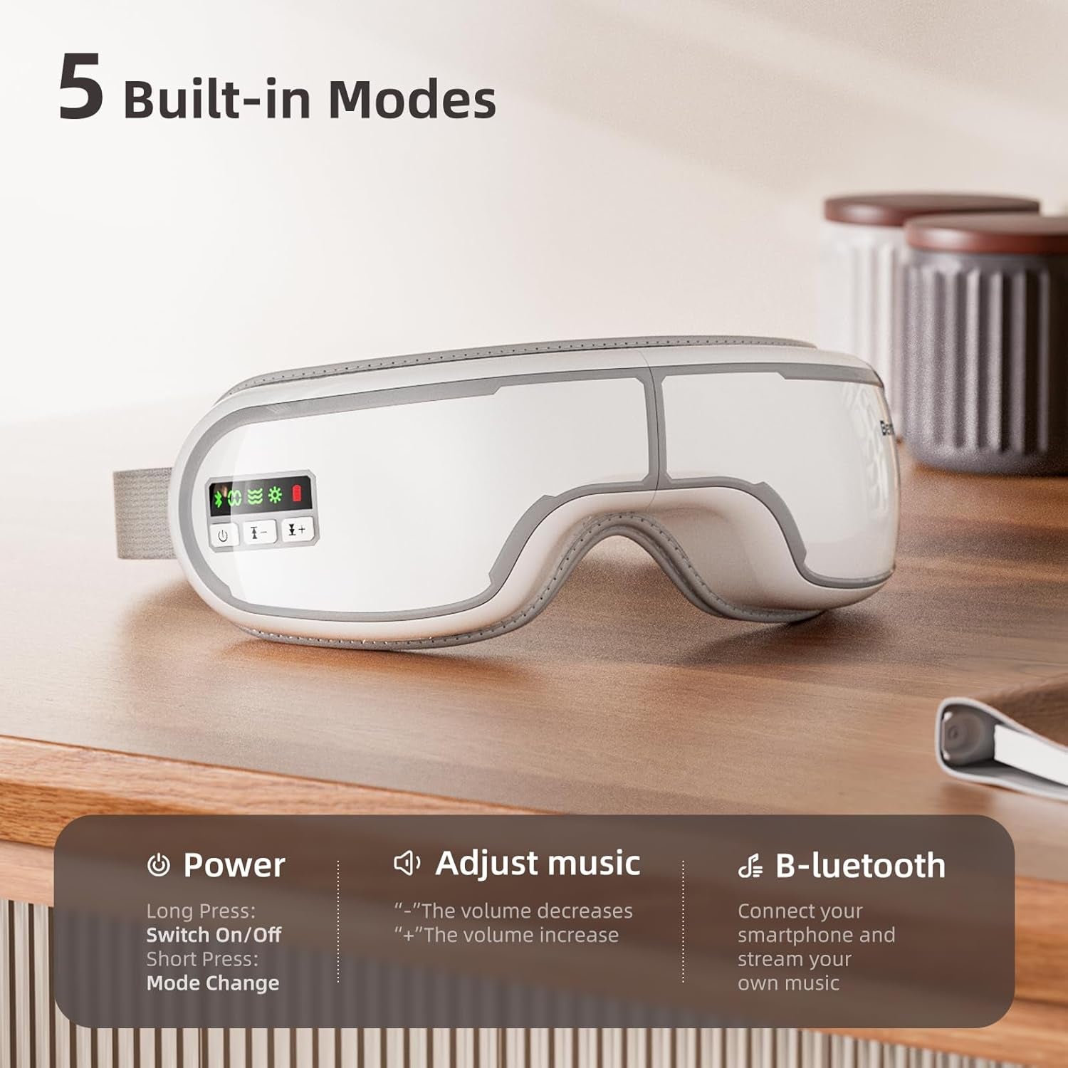 MasaHixiv Heated Eye Mask for Dry Eyes and Migraines