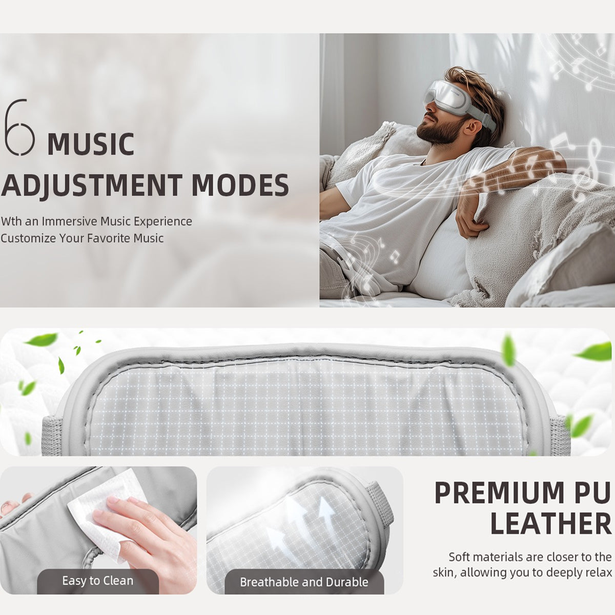 MasaHixiv Heated Eye Mask for Dry Eyes and Migraines