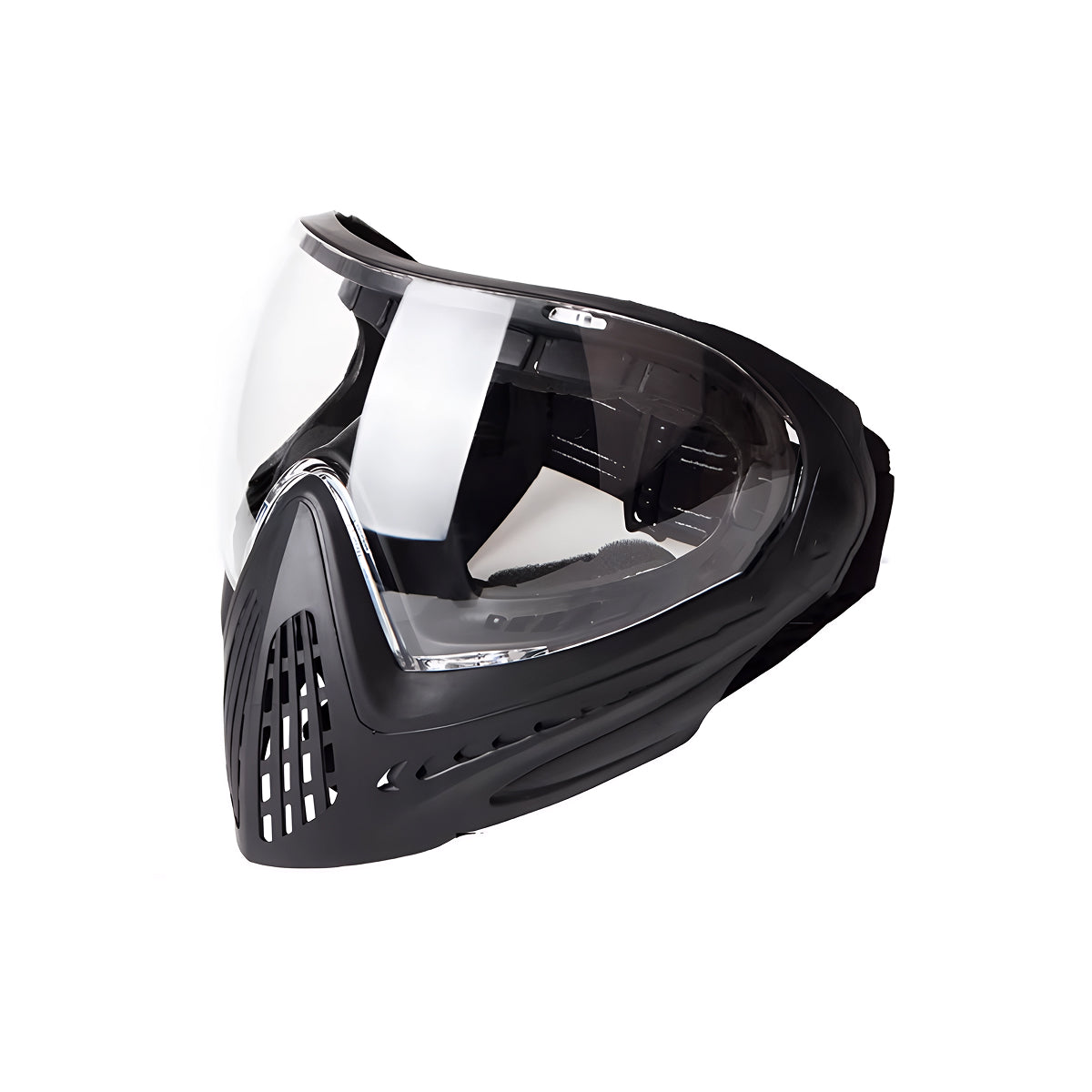 MaskiVax 150° Panoramic Airsoft Mask with 2.5mm Anti-Fog Lens, Soft Silicone Frame and High-Impact Neoprene Protection