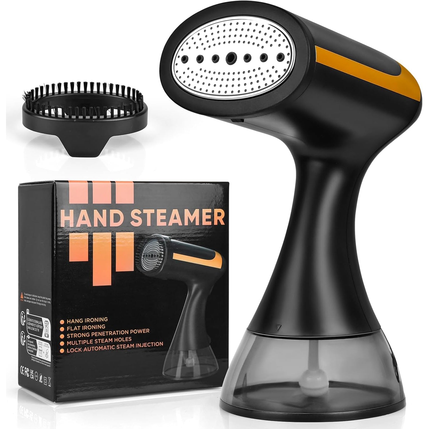 MaxGavic 1500W Handheld Clothes Steamer for Travel & Home