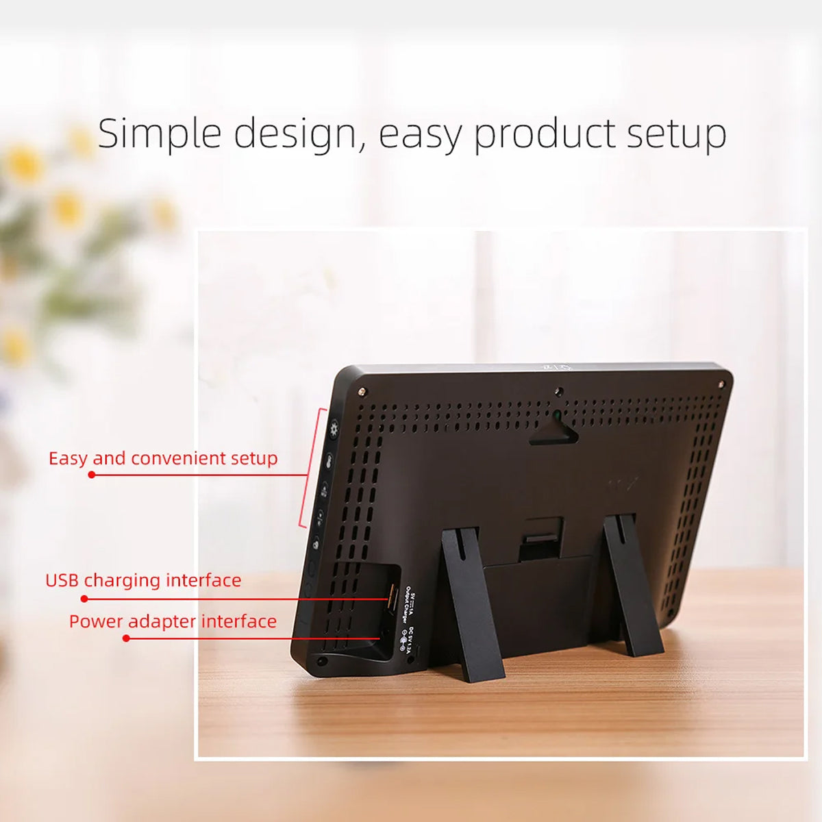 MenaNoxi WiFi Smart Weather Station with 5-Day Forecast & UV Index