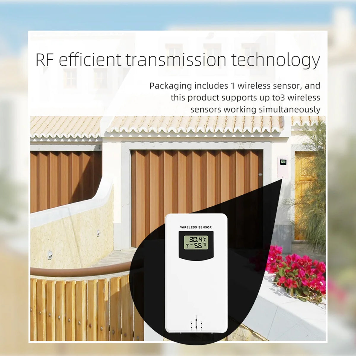 MenaNoxi WiFi Smart Weather Station with 5-Day Forecast & UV Index