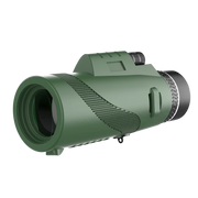 MenixFos 80x100 Monocular Telescope High Power BAK4 Prism with Smartphone Adapter & Tripod