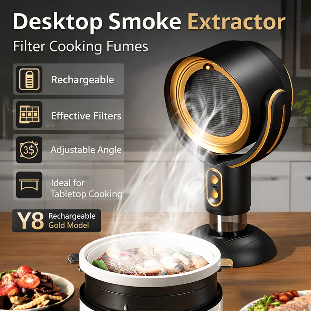 MittPillo Portable Range Hood with Negative Ion Purification