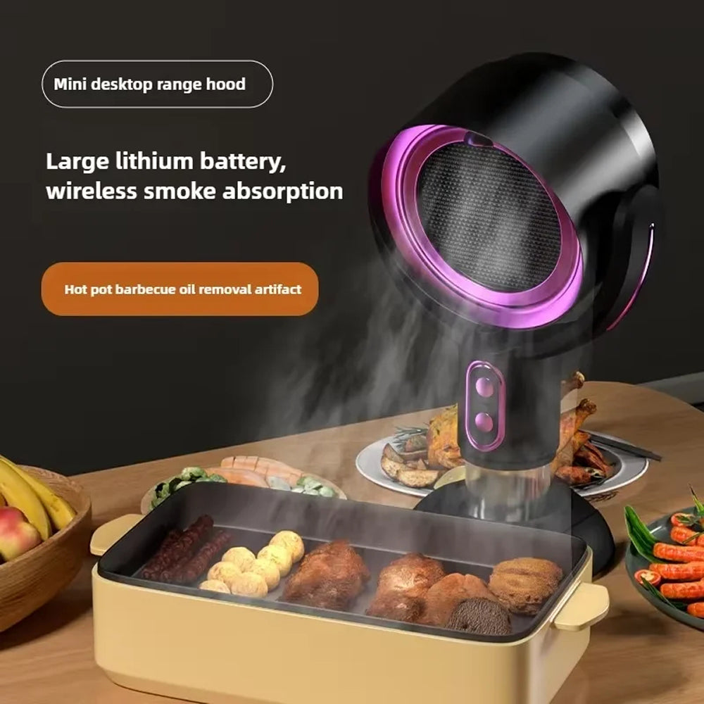 MittPillo Portable Range Hood with Negative Ion Purification