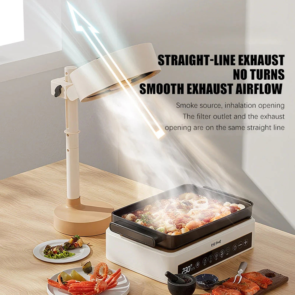 MittPillo Portable Range Hood with Negative Ion Purification