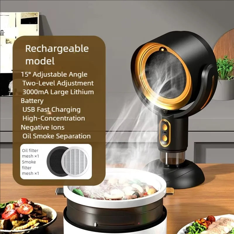 MittPillo Portable Range Hood with Negative Ion Purification