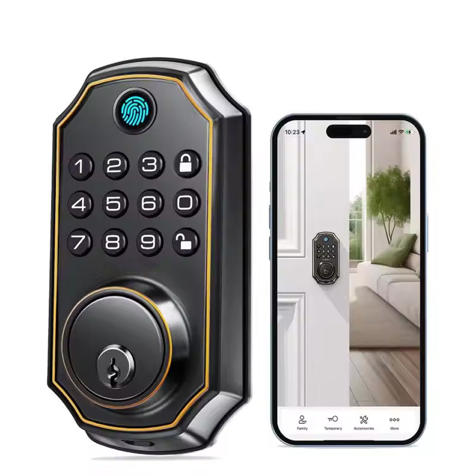 MixaLocki 5-in-1 Biometric Smart Deadbolt Lock