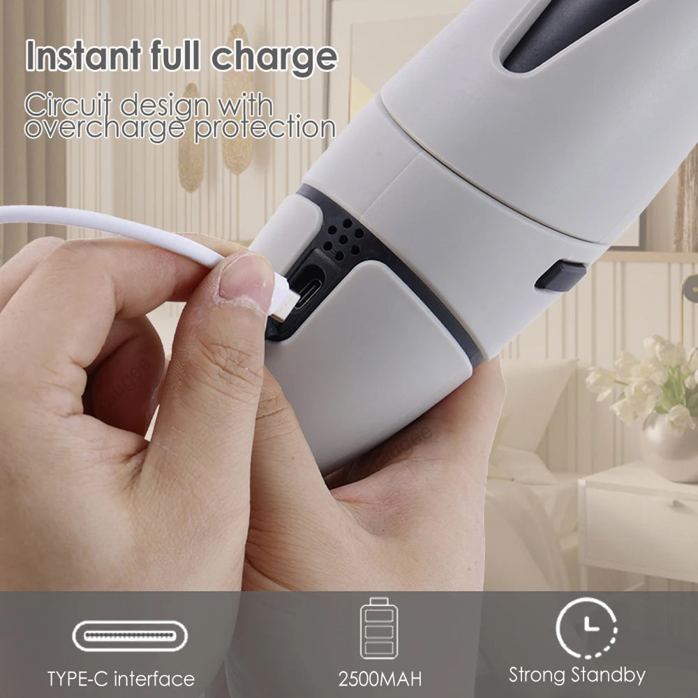 MixiRube 10-in-1 Electric Spin Scrubber with Telescopic Handle