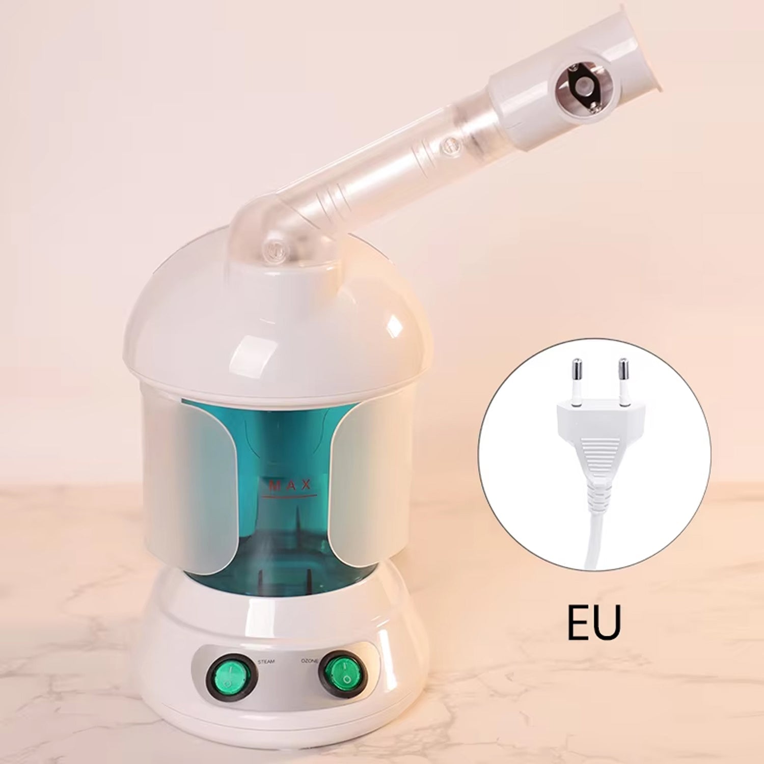MysToral Nano Ionic Facial Steamer with 360° Rotating Nozzle