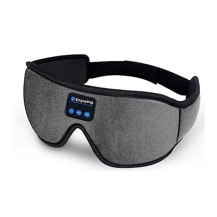 NapMify Bluetooth Sleep Mask 100% Light Blockout with 3D Memory Foam, HD Side-Sleeper Speakers and 10H Battery