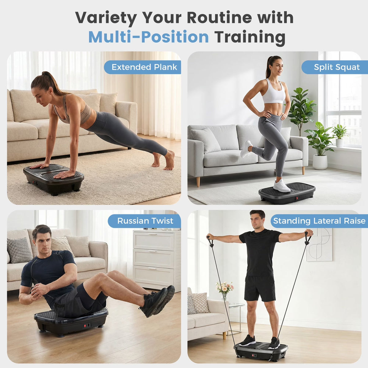 NasSolyn Vibration Plate for Lymphatic Drainage & Weight Loss