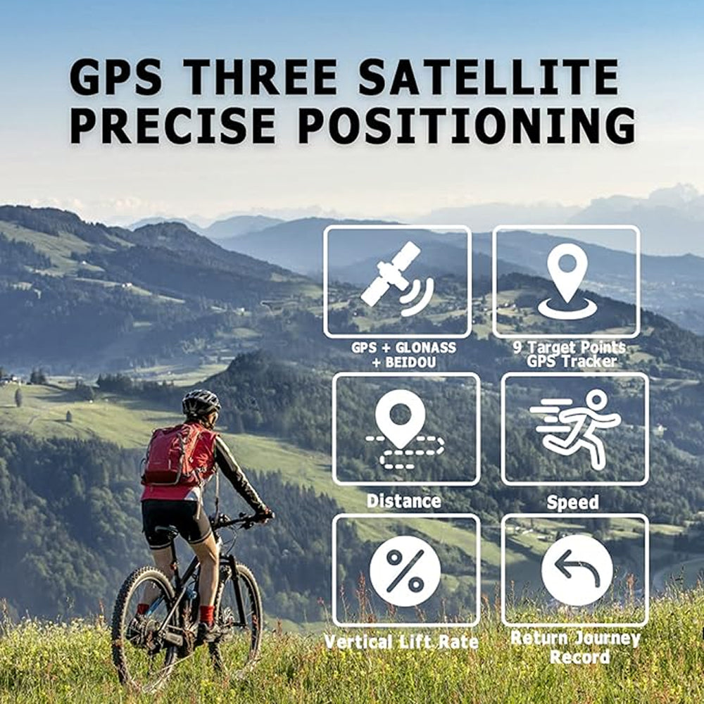 NavieGeo Handheld GPS with Altimeter and Weather Monitoring
