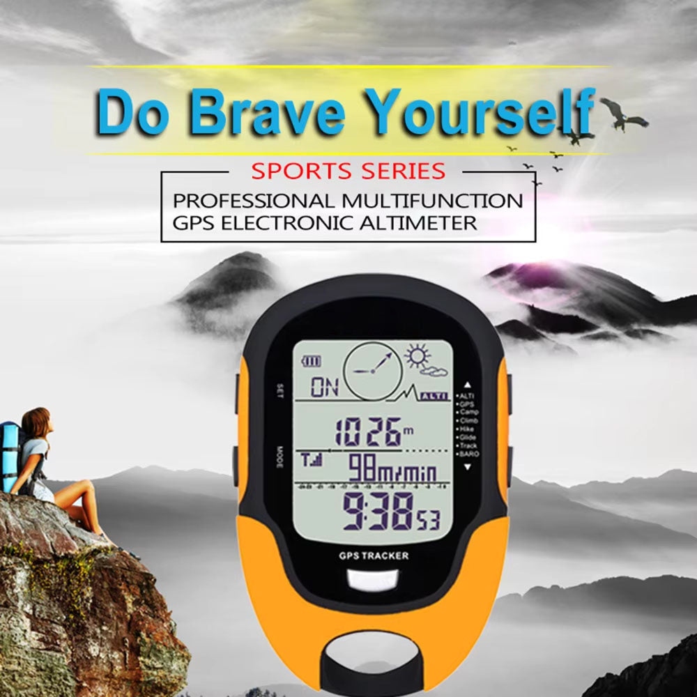 NavieGeo Handheld GPS with Altimeter and Weather Monitoring