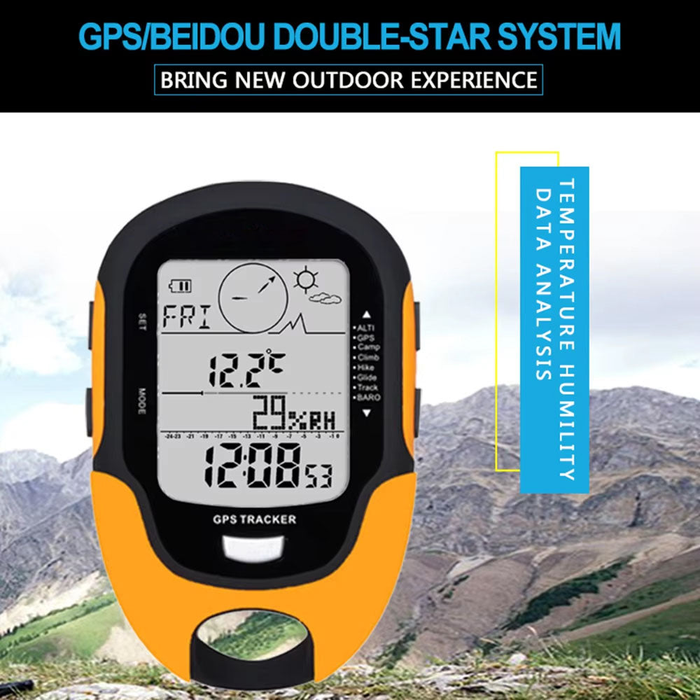 NavieGeo Handheld GPS with Altimeter and Weather Monitoring