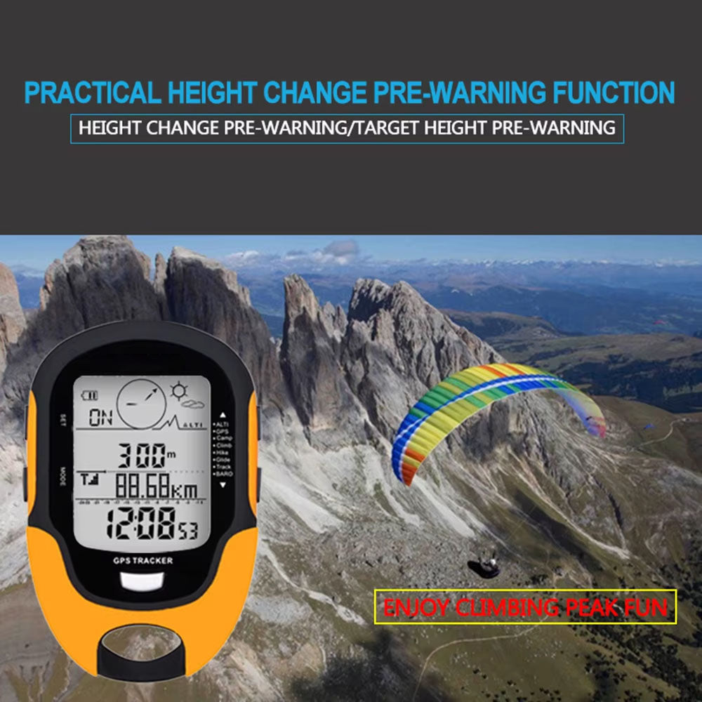 NavieGeo Handheld GPS with Altimeter and Weather Monitoring