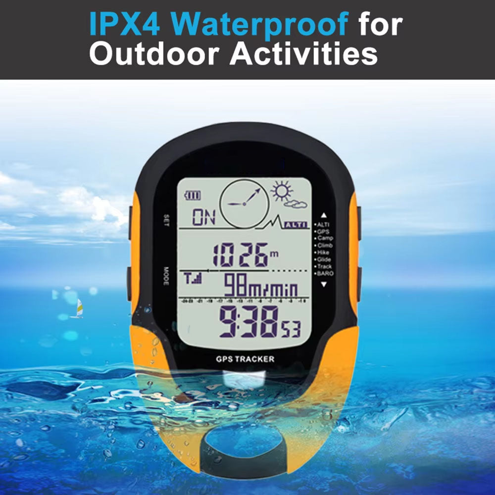 NavieGeo Handheld GPS with Altimeter and Weather Monitoring
