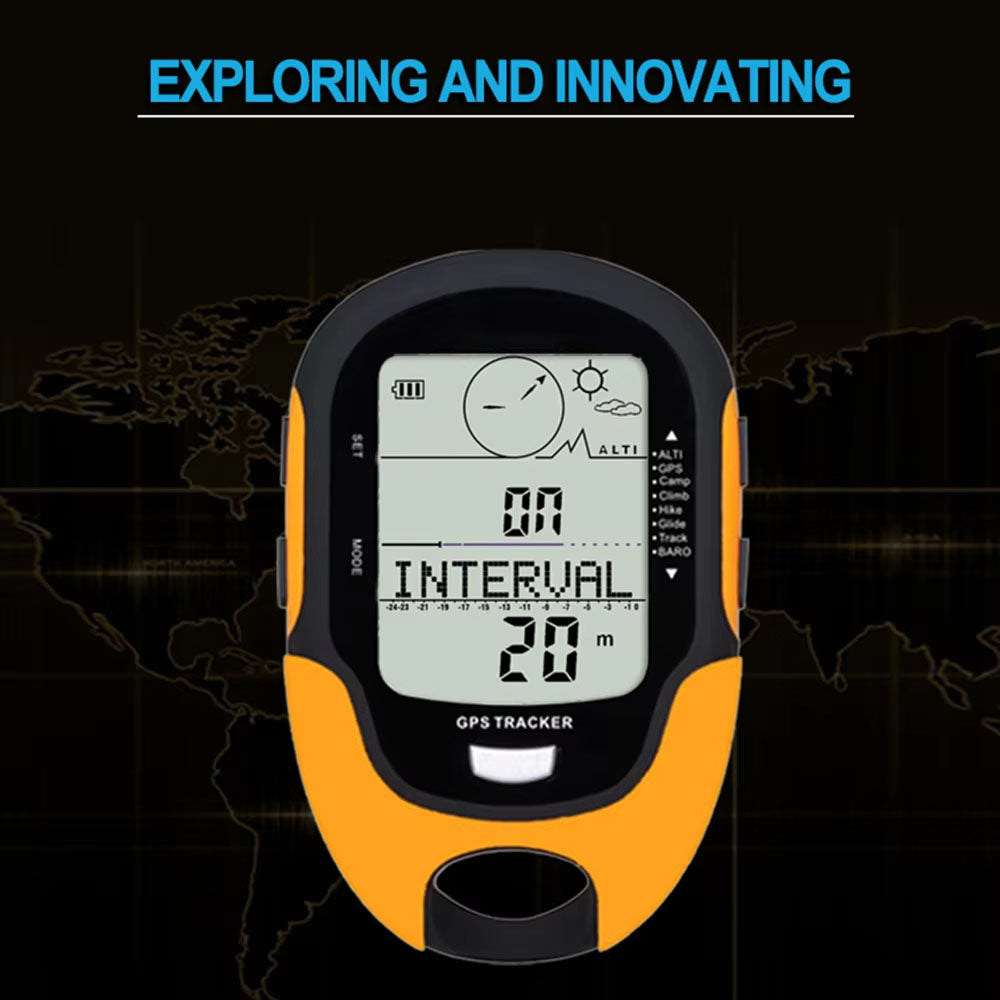 NavieGeo Handheld GPS with Altimeter and Weather Monitoring