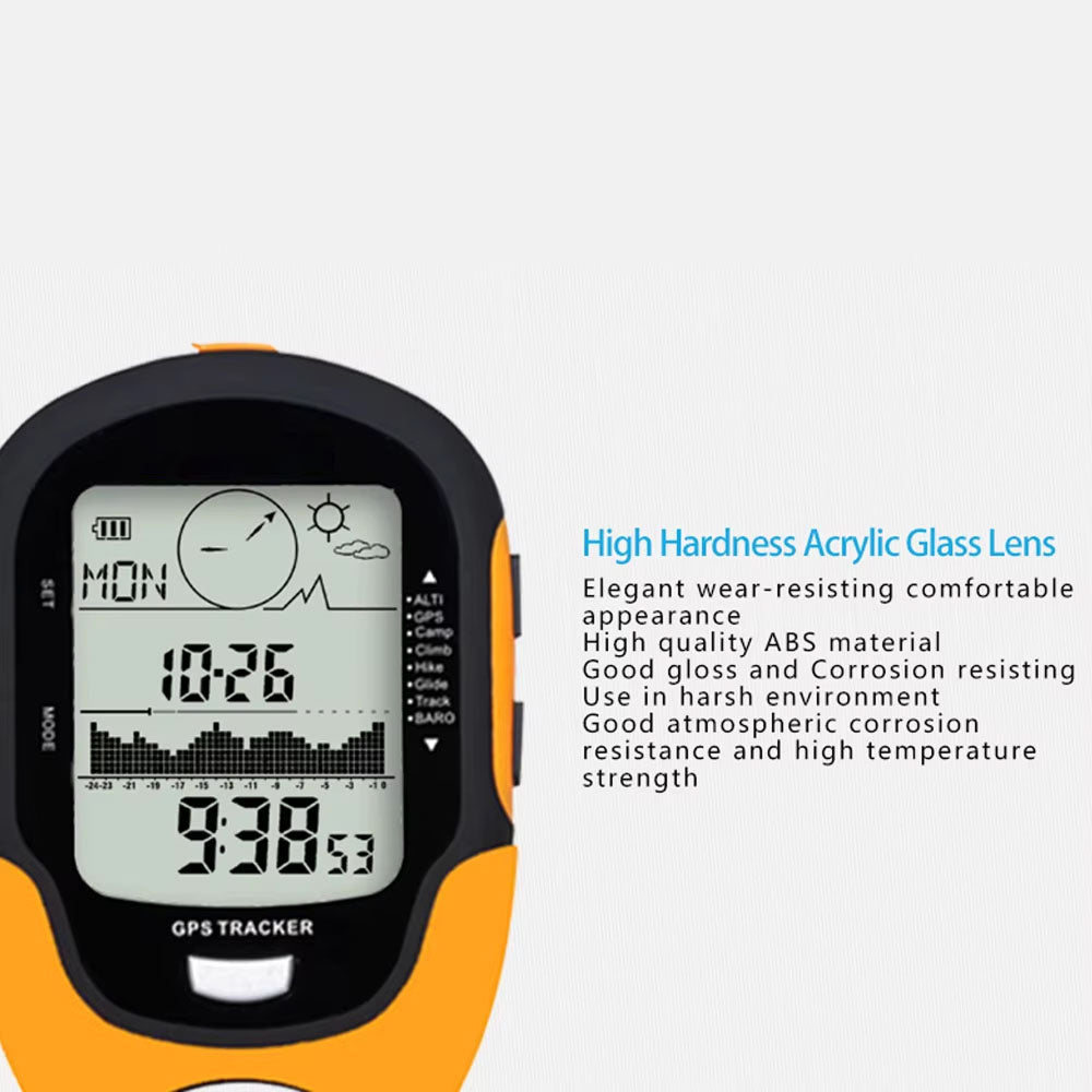 NavieGeo Handheld GPS with Altimeter and Weather Monitoring