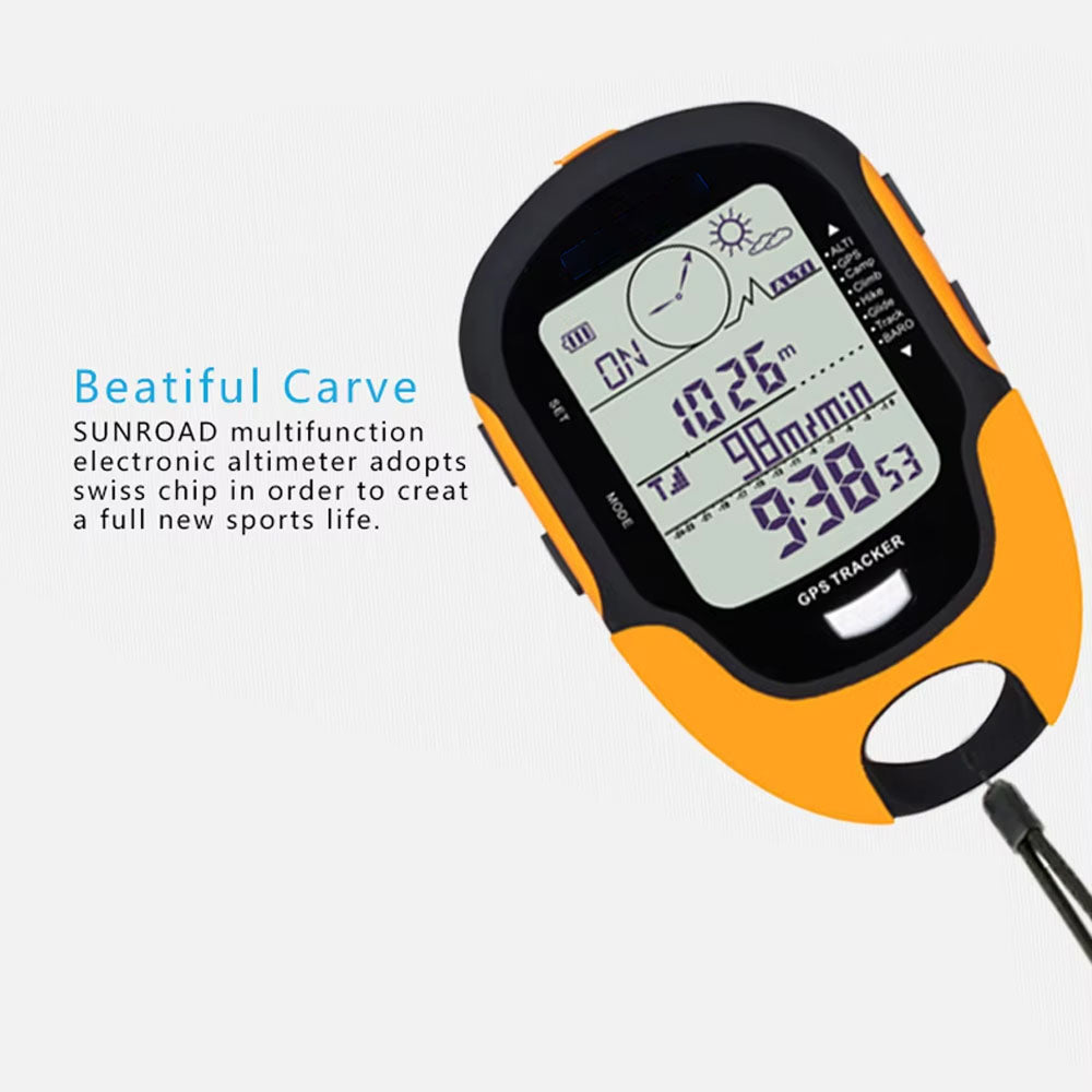 NavieGeo Handheld GPS with Altimeter and Weather Monitoring