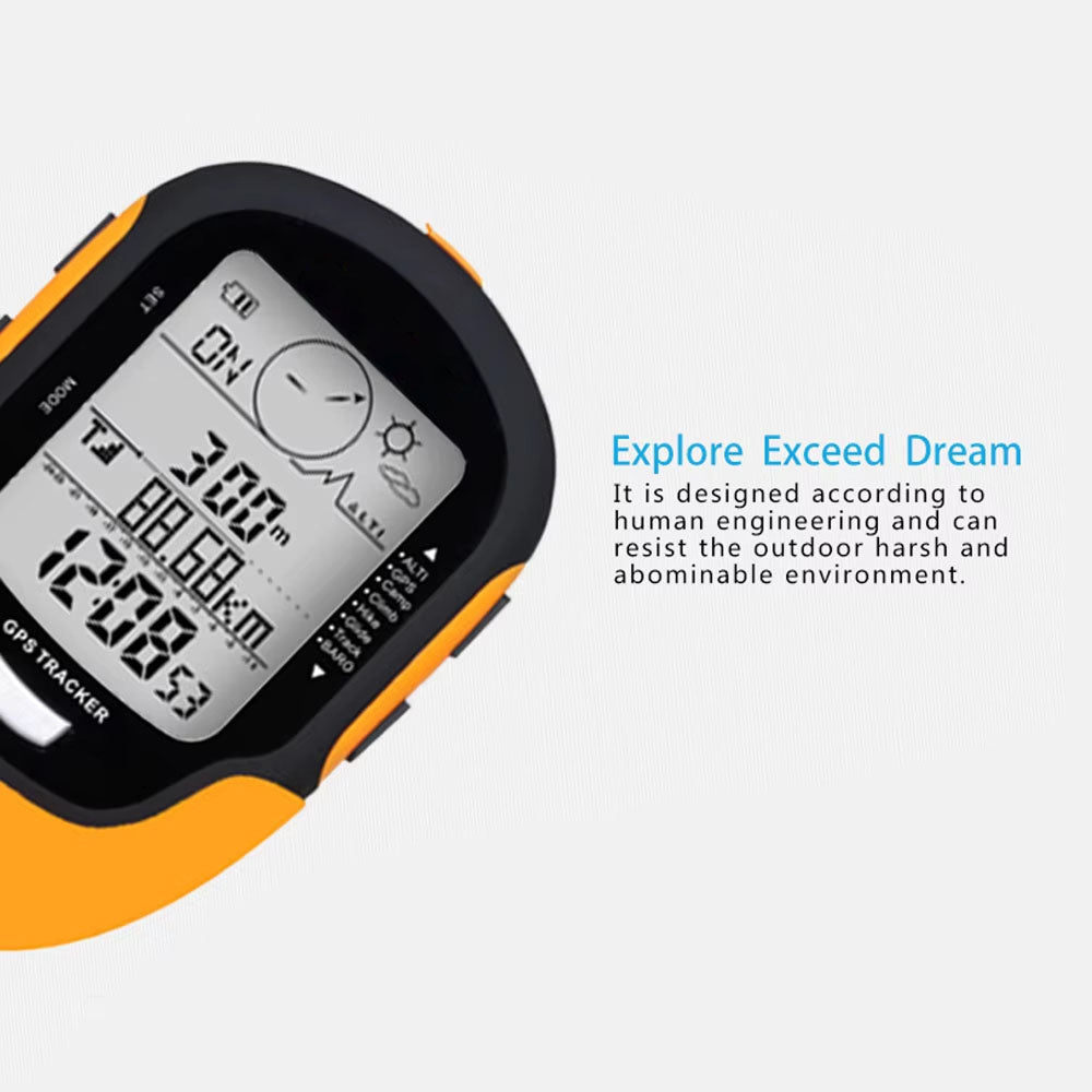 NavieGeo Handheld GPS with Altimeter and Weather Monitoring