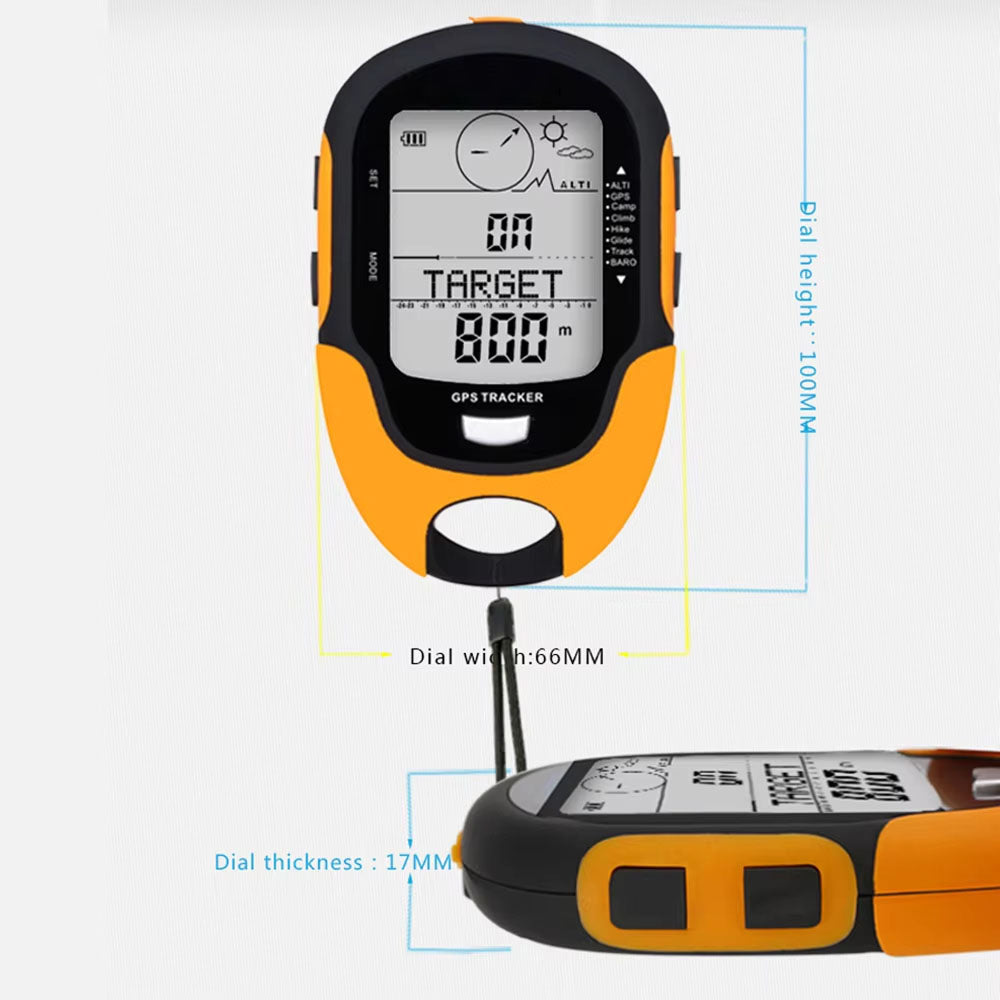 NavieGeo Handheld GPS with Altimeter and Weather Monitoring