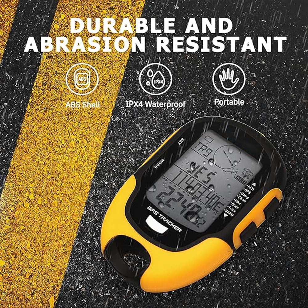 NavieGeo Handheld GPS with Altimeter and Weather Monitoring