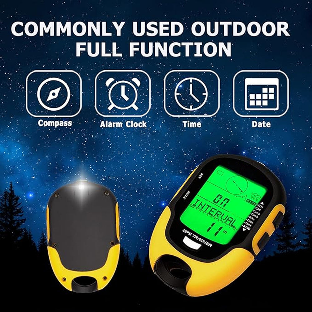 NavieGeo Handheld GPS with Altimeter and Weather Monitoring
