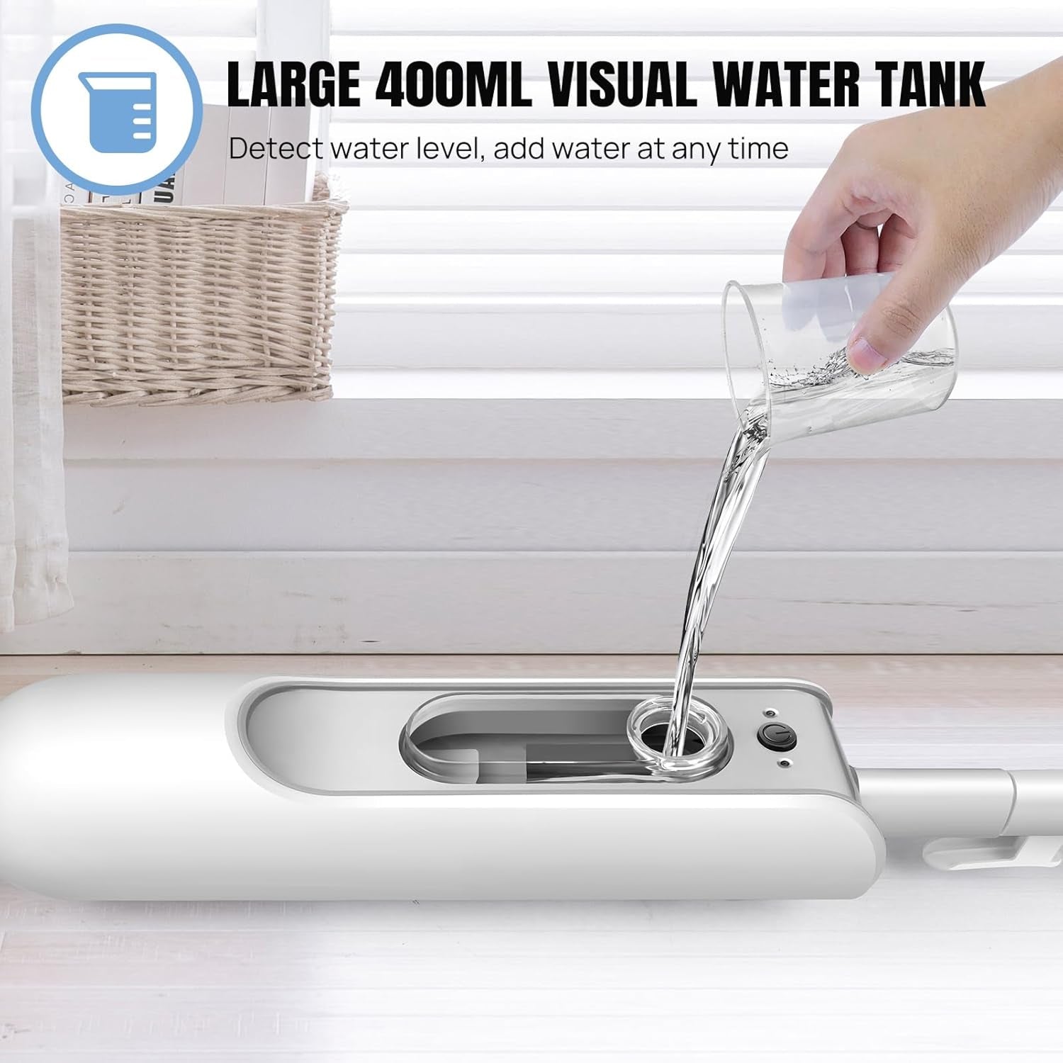 NeatFomi High-Power Steam Mop for Multi-Surface Cleaning