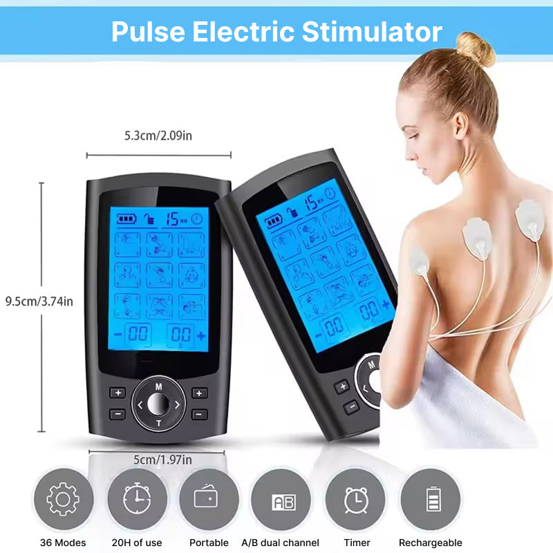 NervNova TENS Unit - Drug-Free Pain Relief and Muscle Recovery