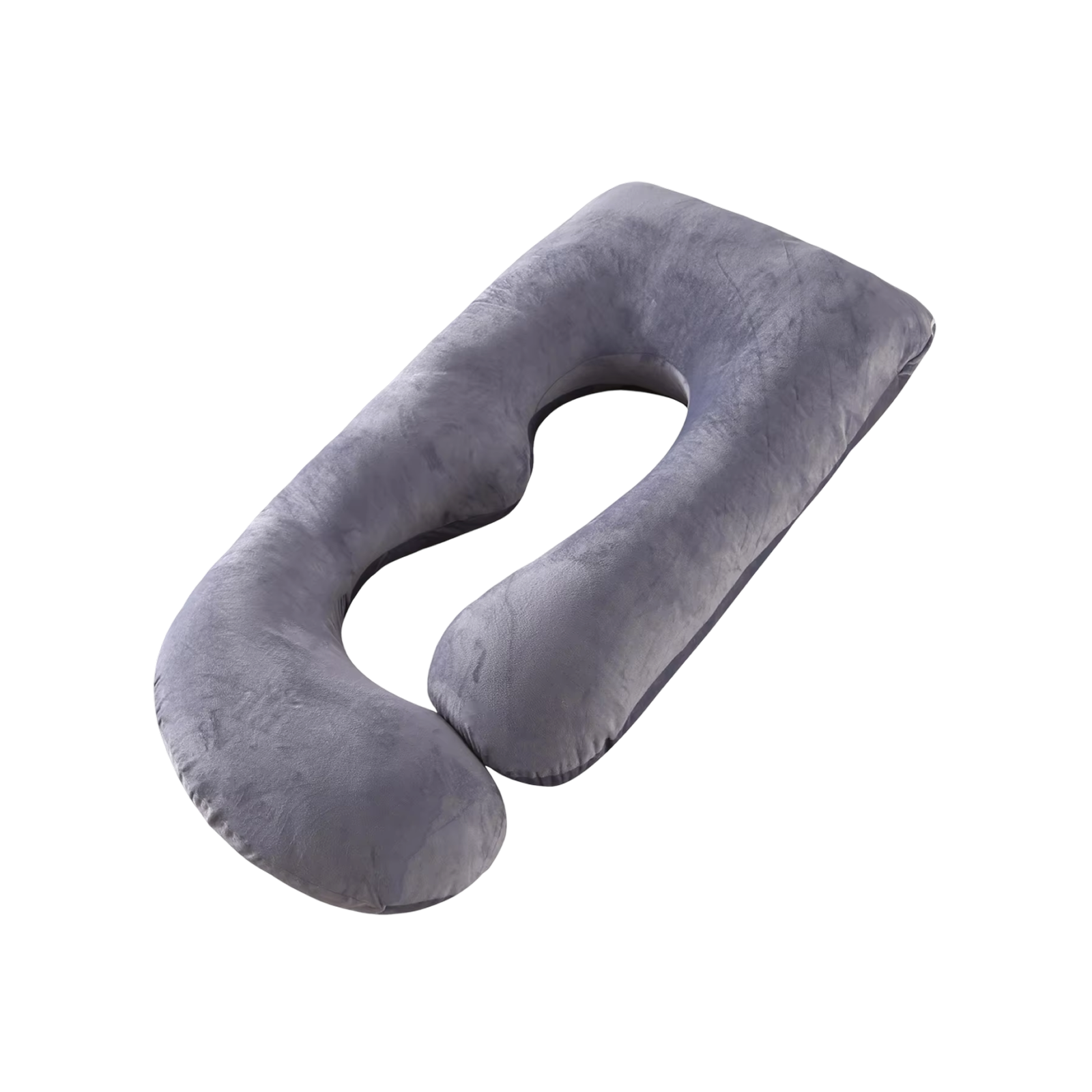 NestLula Full-Body U-Shaped Pregnancy Pillow with Dual-Layer Washable Covers, Ergonomic Bump Support and Postpartum Nursing Versatility