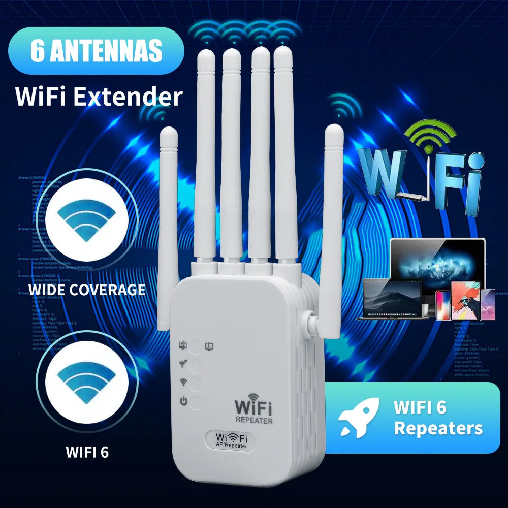 NetalPro 1200Mbps Dual-Band WiFi Booster & Range Extender