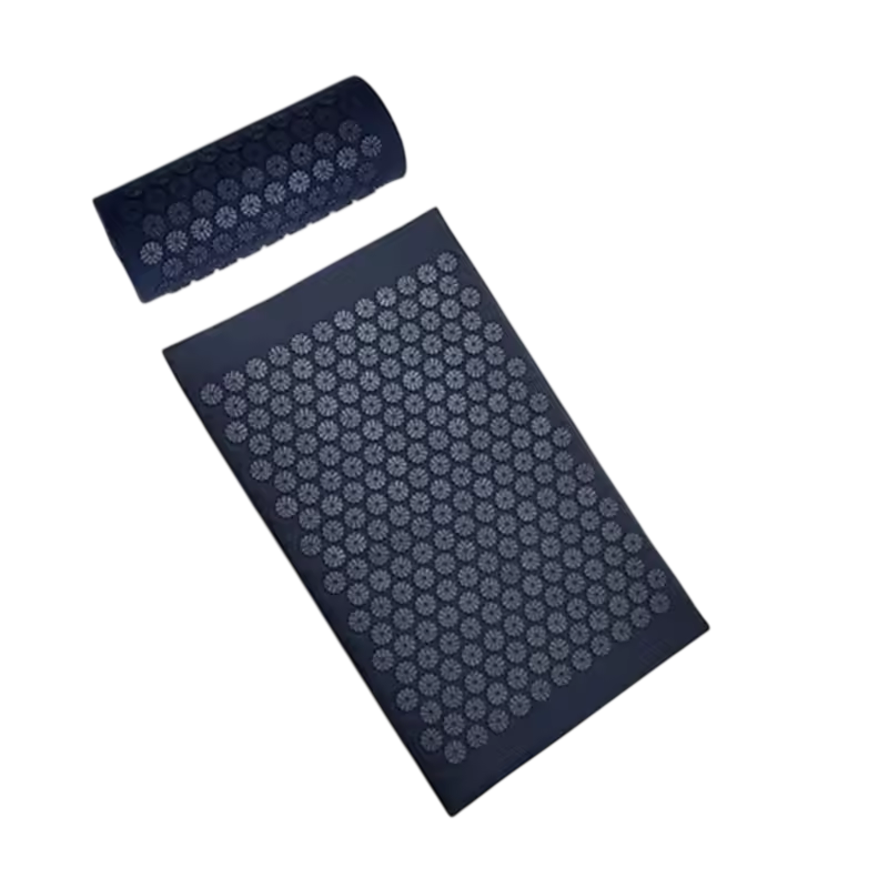 MattBoxi 15mm Extra-Thick Acupressure Mat and Neck Pillow Set with 15,000+ HIPS Spikes and 210D Oxford Cloth