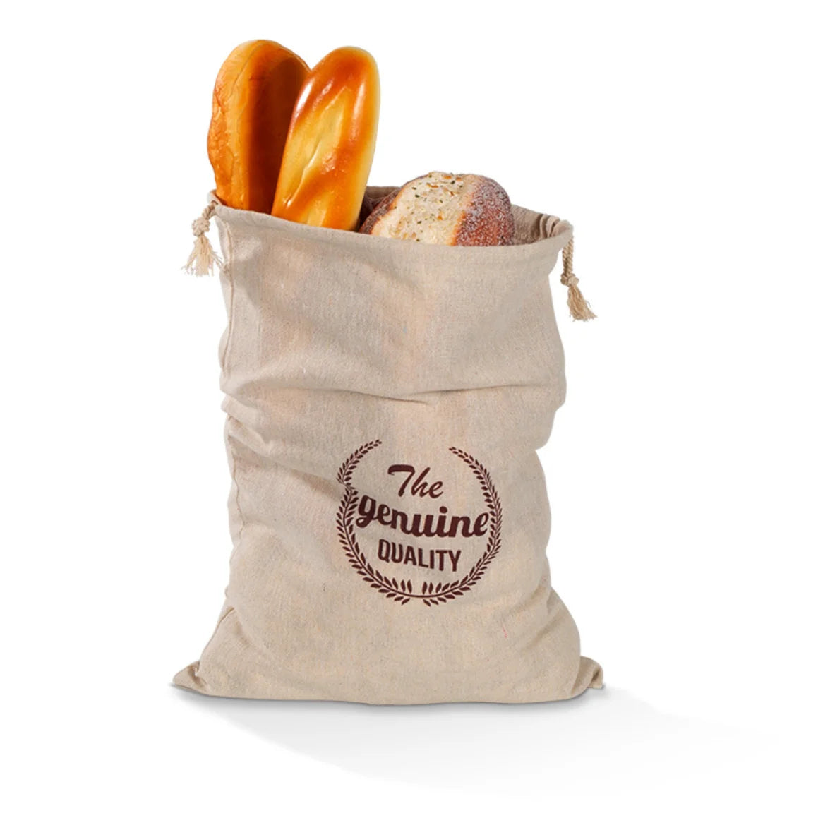 NixEsvi Linen Bread Bag 16x12 Inch 100% Natural Flax Reusable Sourdough Holder