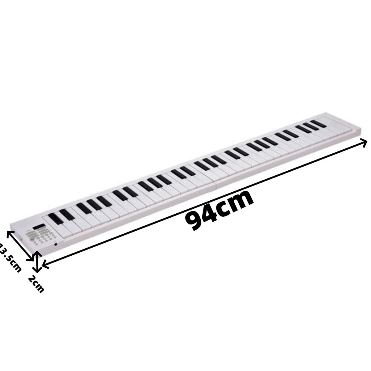 NoteArop 61-Key Foldable Electronic Piano Portable Keyboard