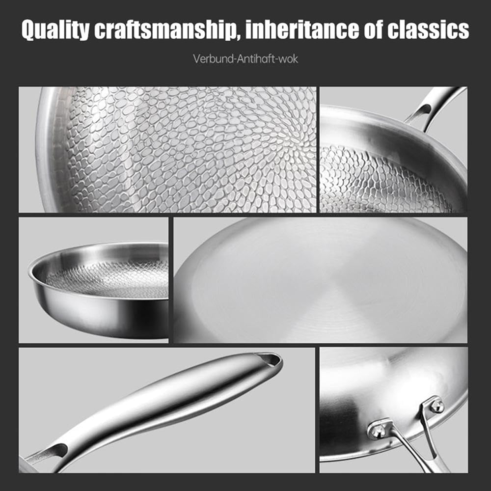NoviApex Chemical-Free Hammered Titanium Non-Stick Cookware