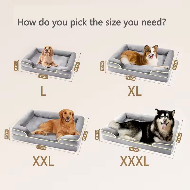 PawComfi Orthopedic Memory Foam Bed for Dogs