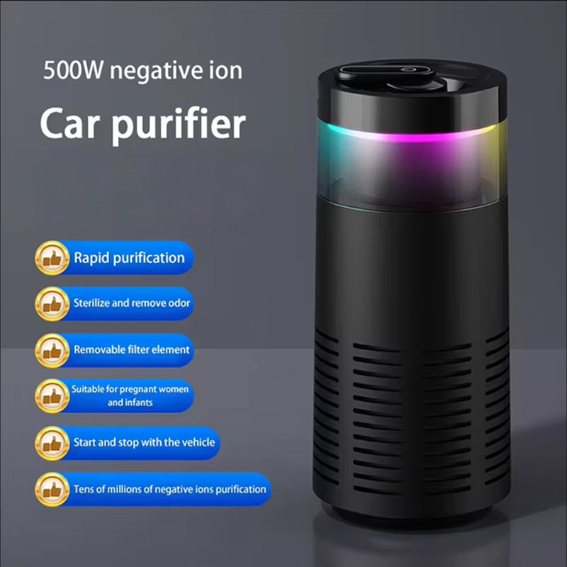 PestyEco Car Air Purifier 105°C Thermal Formaldehyde Removal MIJIA Negative Ion