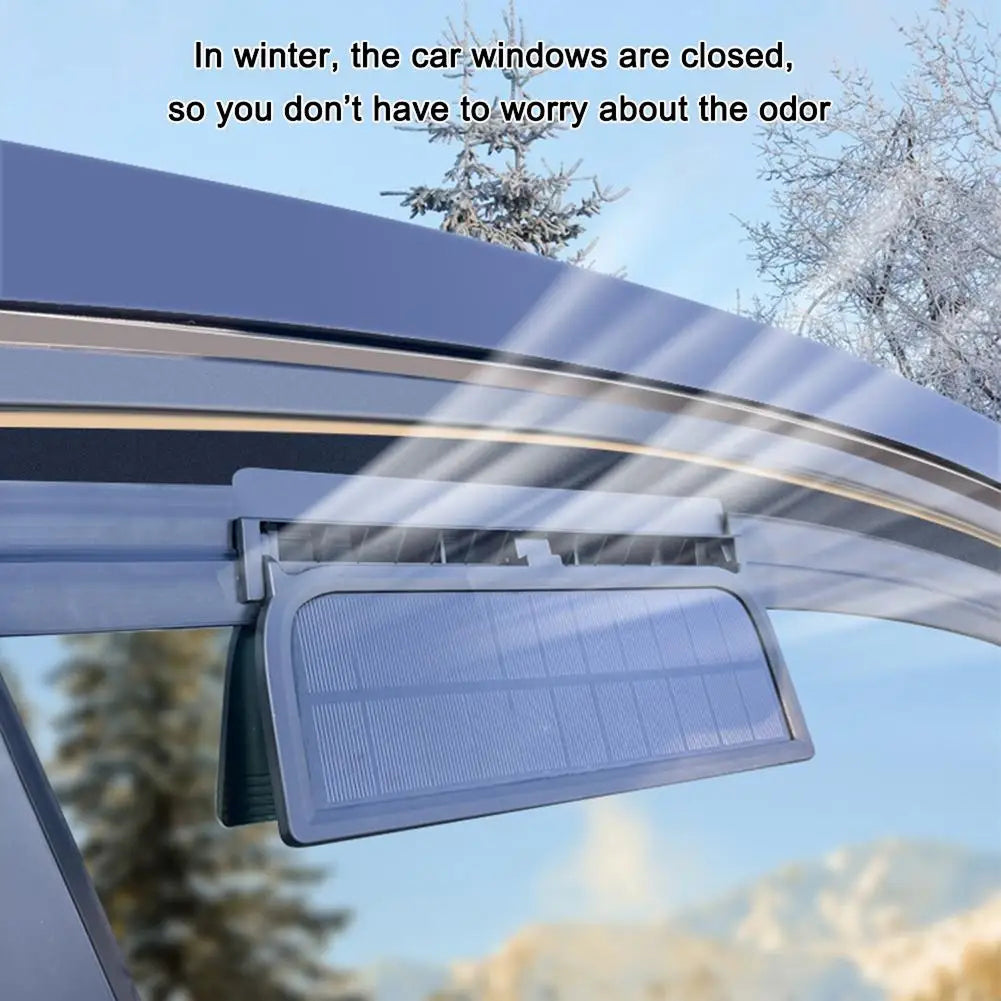 PiepelMos Triple Solar Car Fan Ventilation System