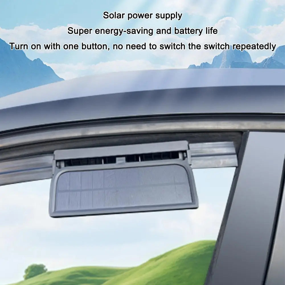 PiepelMos Triple Solar Car Fan Ventilation System