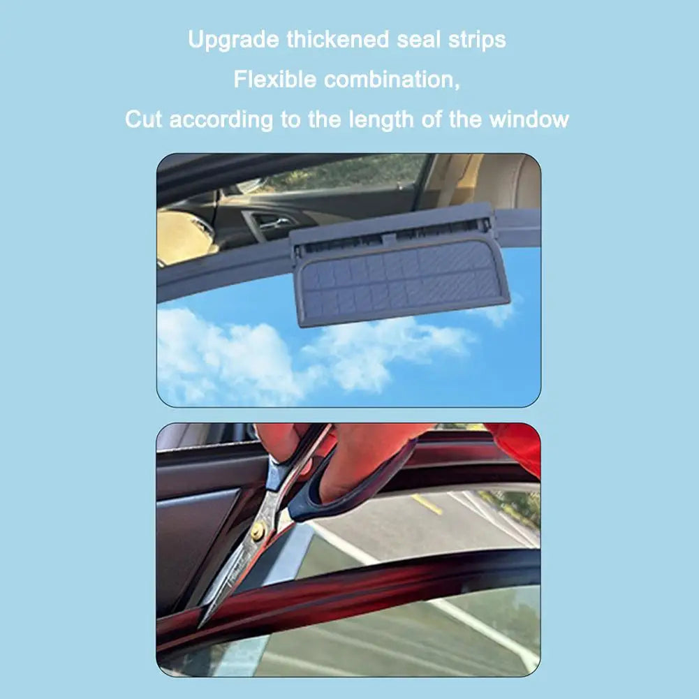 PiepelMos Triple Solar Car Fan Ventilation System