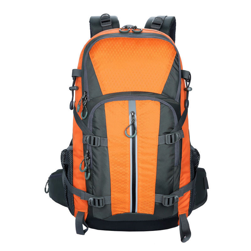PionNomad 50L Hiking Backpack with Shoe Compartment Waterproof Nylon 15.6" Laptop Bag