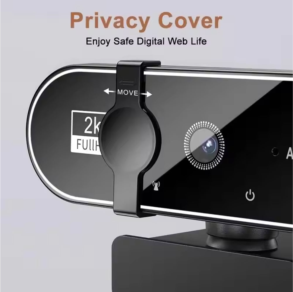 PixeSync 4K Streaming Webcam 3840x2160 Ultra HD Autofocus with Noise-Reducing Mic