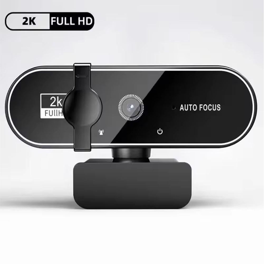 PixeSync 4K Streaming Webcam 3840x2160 Ultra HD Autofocus with Noise-Reducing Mic