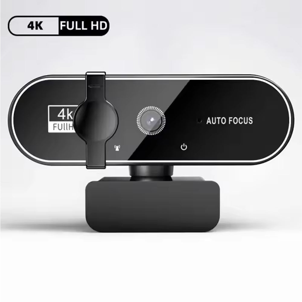 PixeSync 4K Streaming Webcam 3840x2160 Ultra HD Autofocus with Noise-Reducing Mic