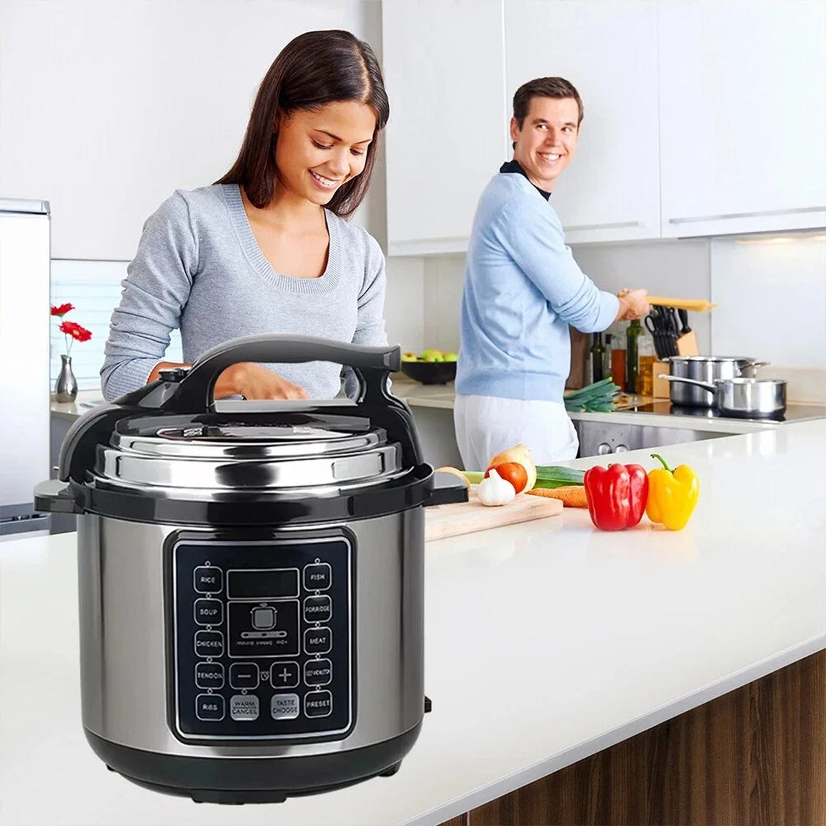 PresCooki 6L 5-in-1 Electric Pressure Cooker