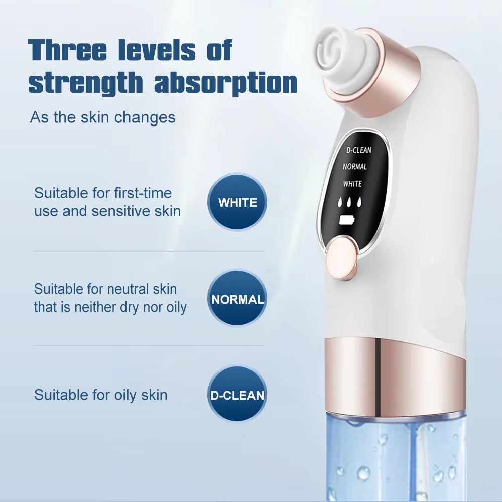 Professional Blackhead Remover Pore Vacuum with Small Bubble Technology