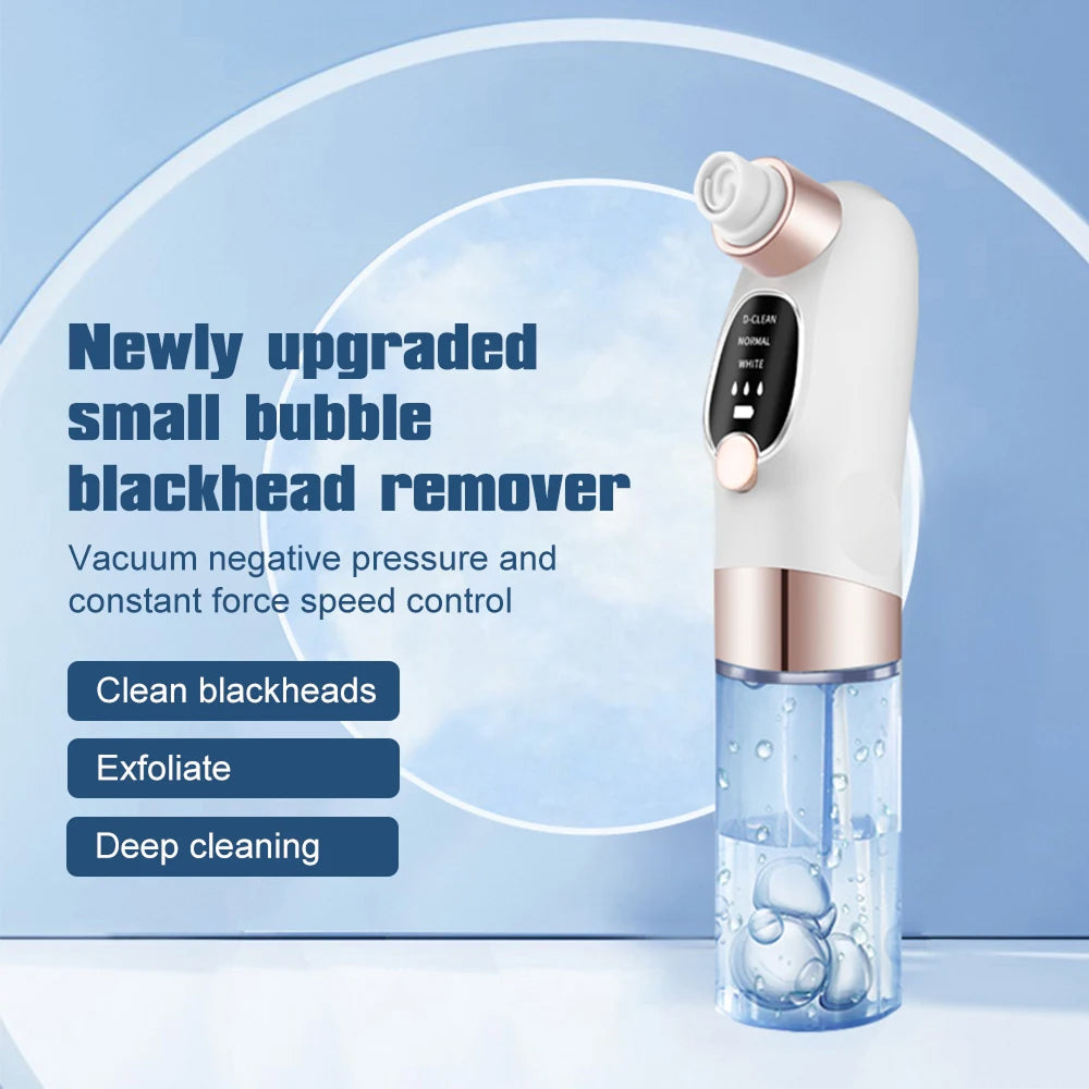 Professional Blackhead Remover Pore Vacuum with Small Bubble Technology