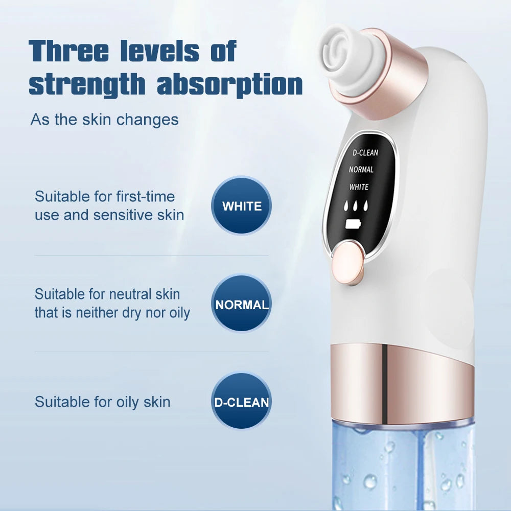 Professional Blackhead Remover Pore Vacuum with Small Bubble Technology