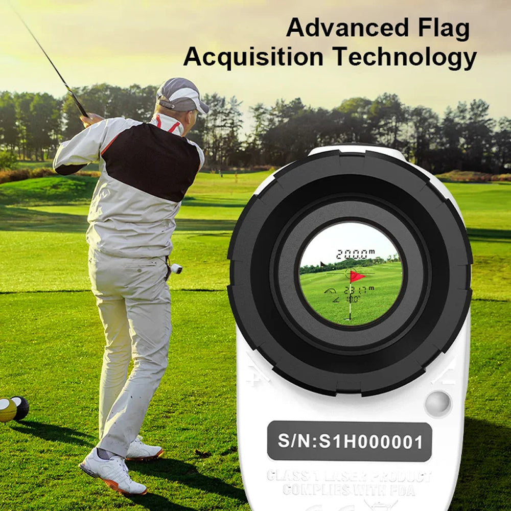 RafixKira High-Precision Golf Rangefinder with Slope Compensation